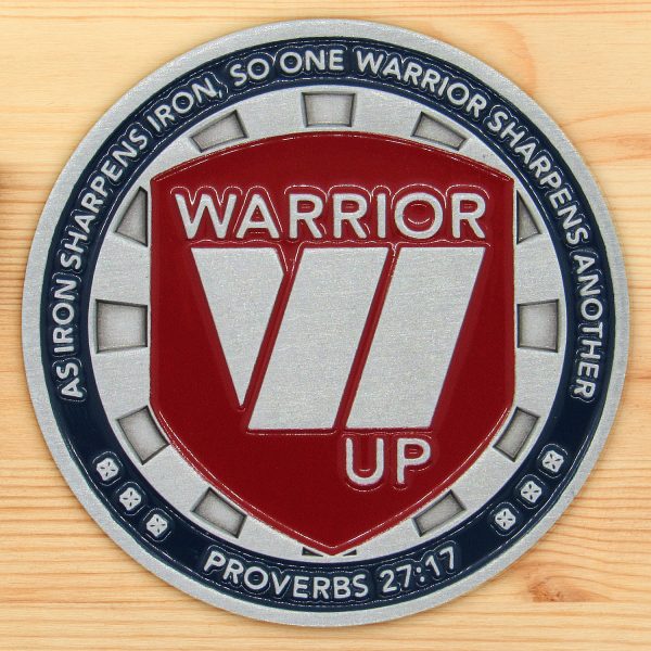 Warrior up Coin - Front